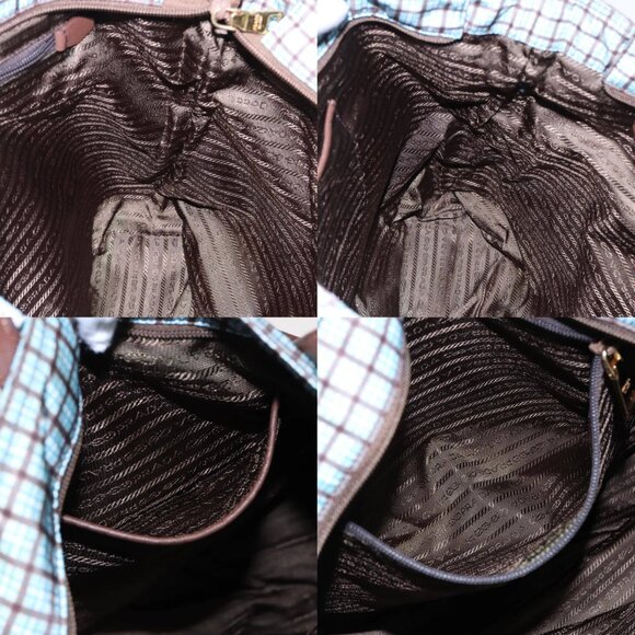 PRADA Hand Bag Nylon 2way Light Blue B2600G Auth 80981V - Picture 13 of 15